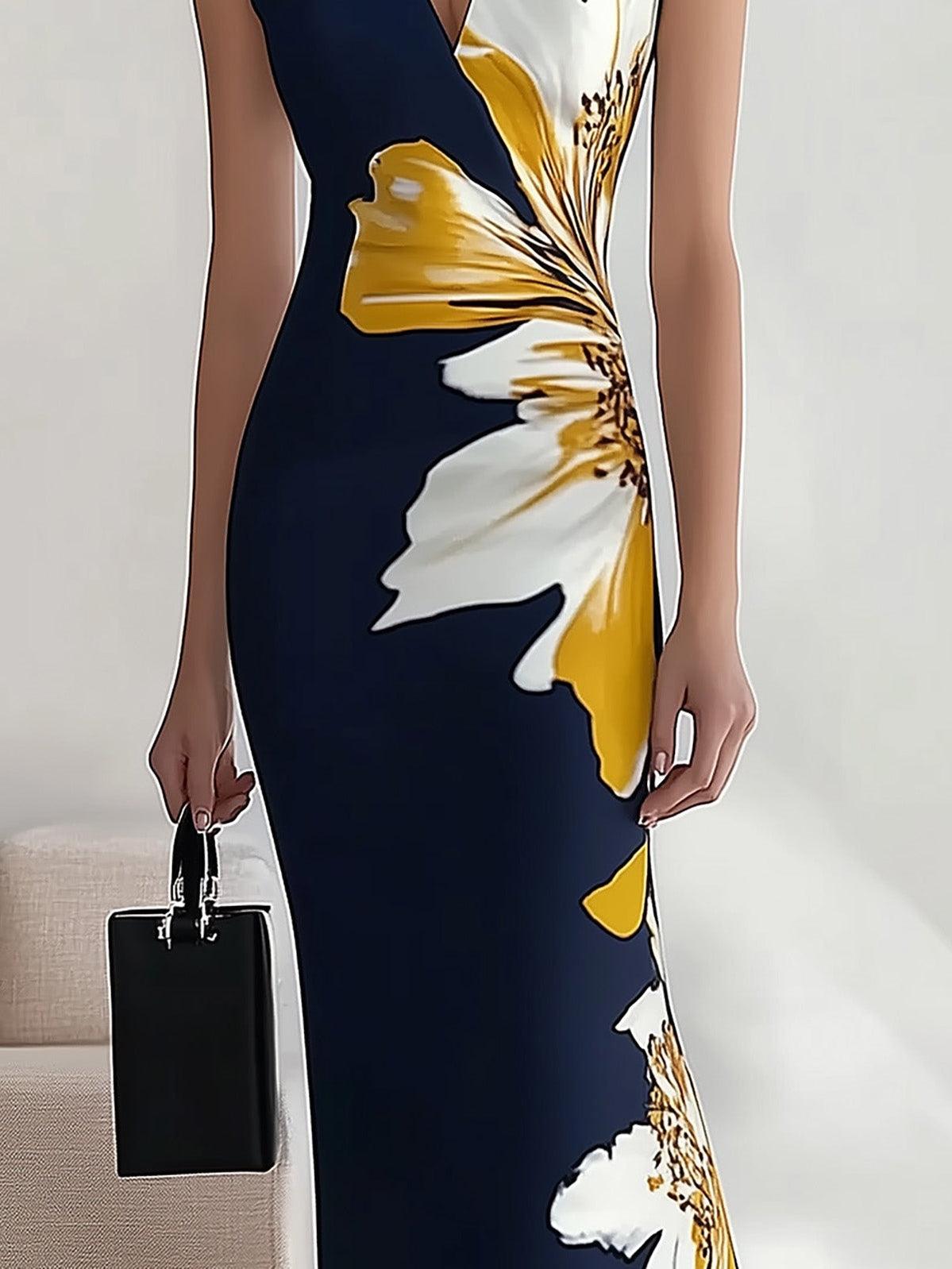 Imogen | Printed Midi Women Party Dress