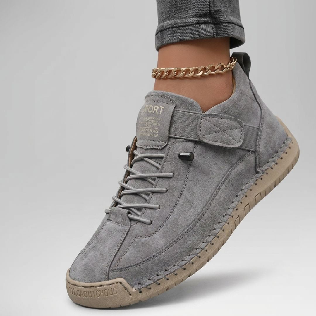Nina | Leather Lightweight Women Orthopedic Sneaker