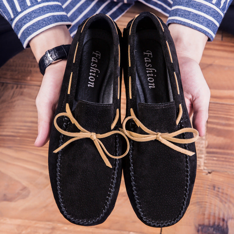 Oscar | Suede Bow-Detail Men's Driving Moccasins