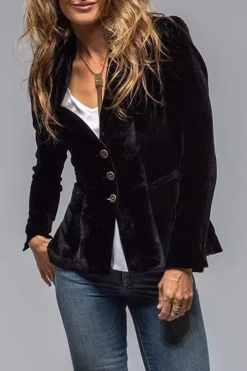 Florence | Fitted Linen Single-Button Women Blazer