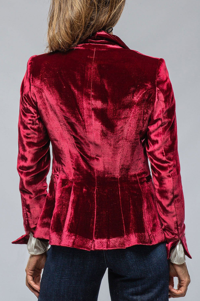 Florence | Fitted Linen Single-Button Women Blazer