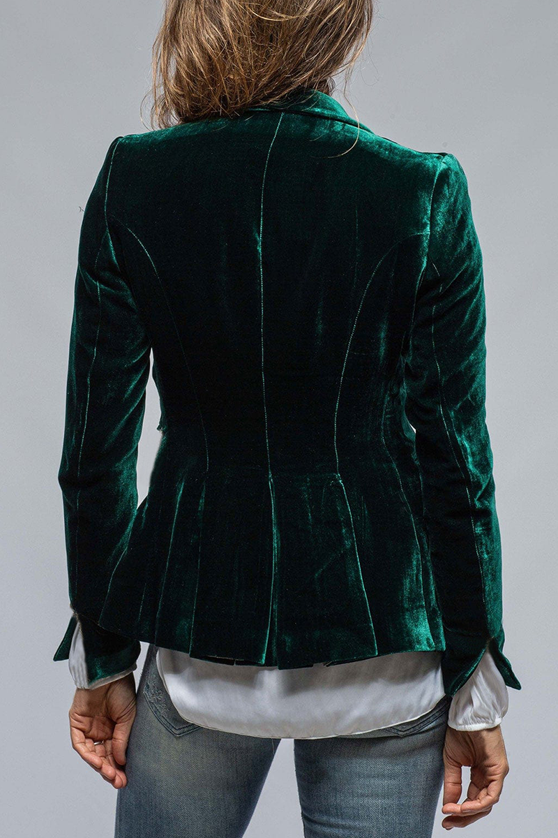 Florence | Fitted Linen Single-Button Women Blazer