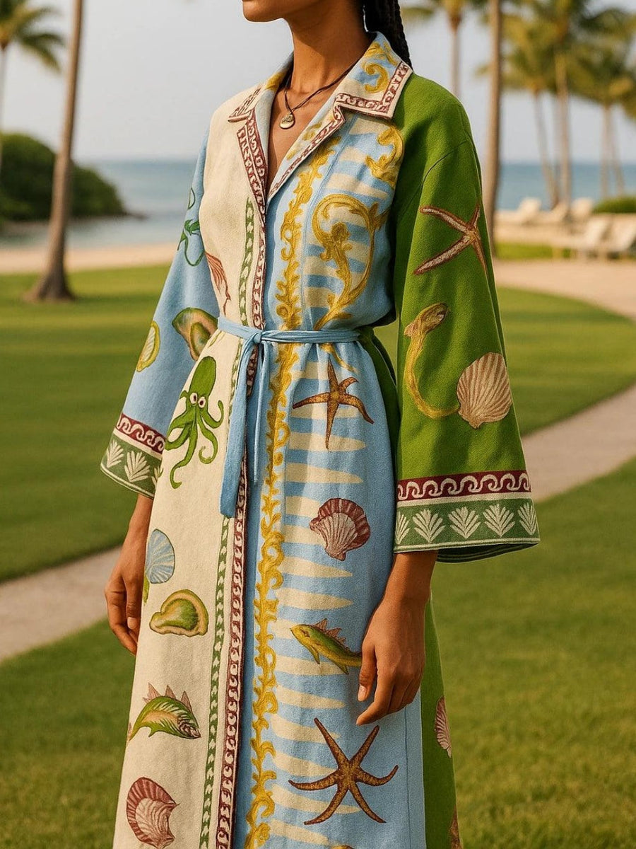 Ella | Belted Twill Shirt-Style Women Party Dress