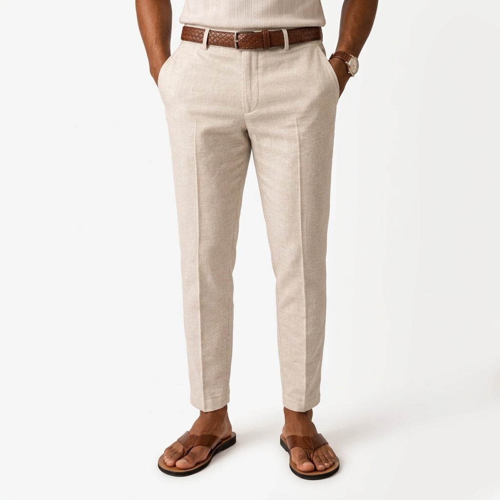 Damian | Leather Toe-Post Thong Men Sandals for Summer