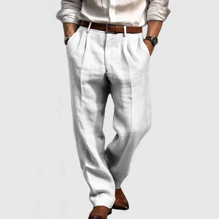 Patrick | Classic Straight-Leg Men Trousers