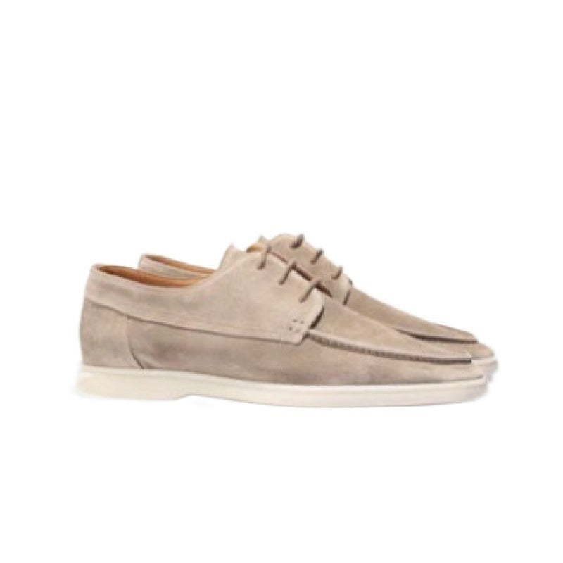 Felix | Suede Lace-Up Men's Boat Shoes
