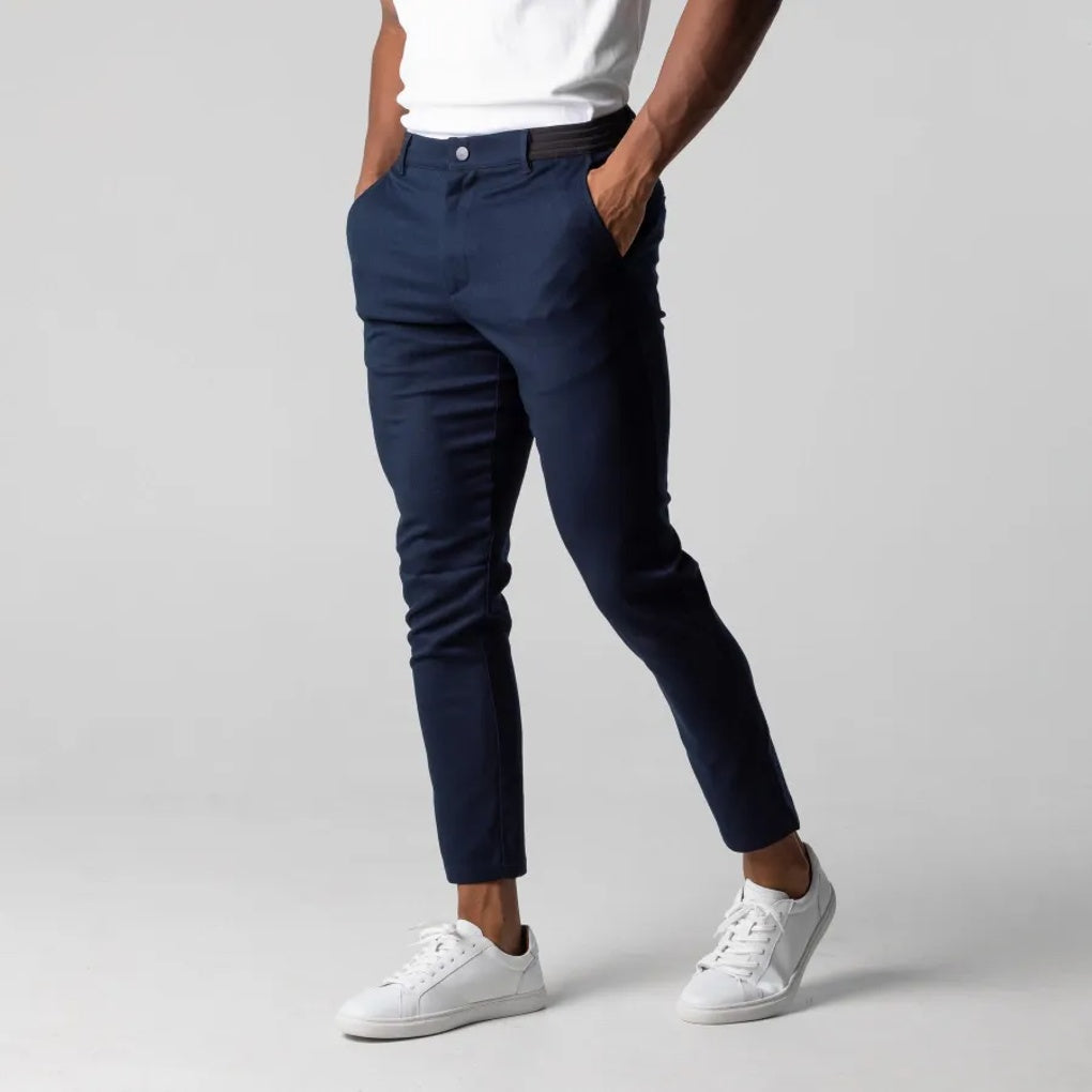 Frederick | Tapered Cotton-Blend Chino Men Trousers