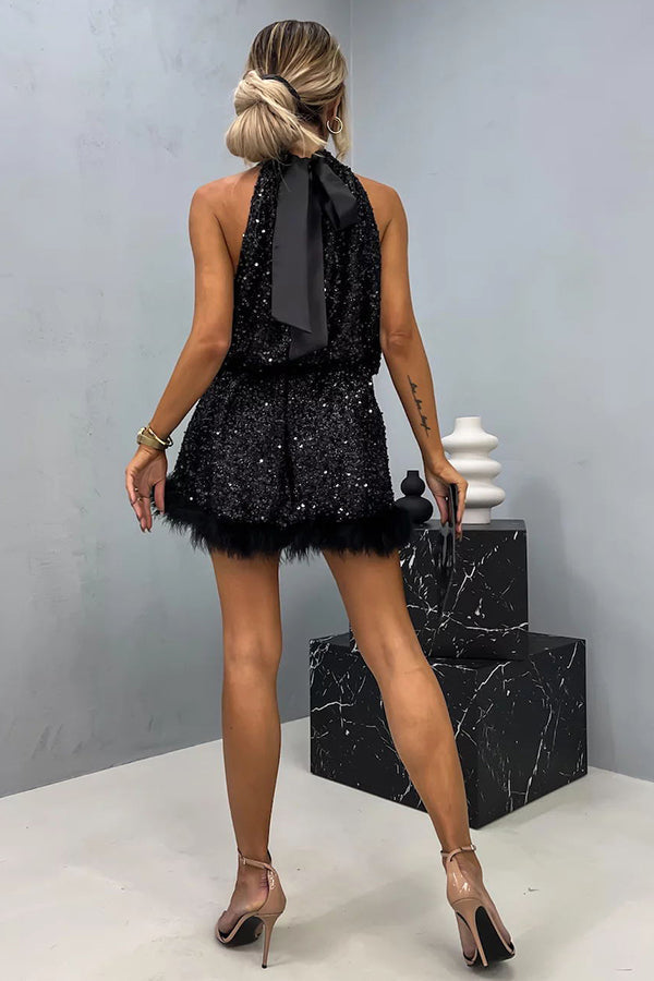 Adele | Halter Cut-Out Mini Dress for Summer