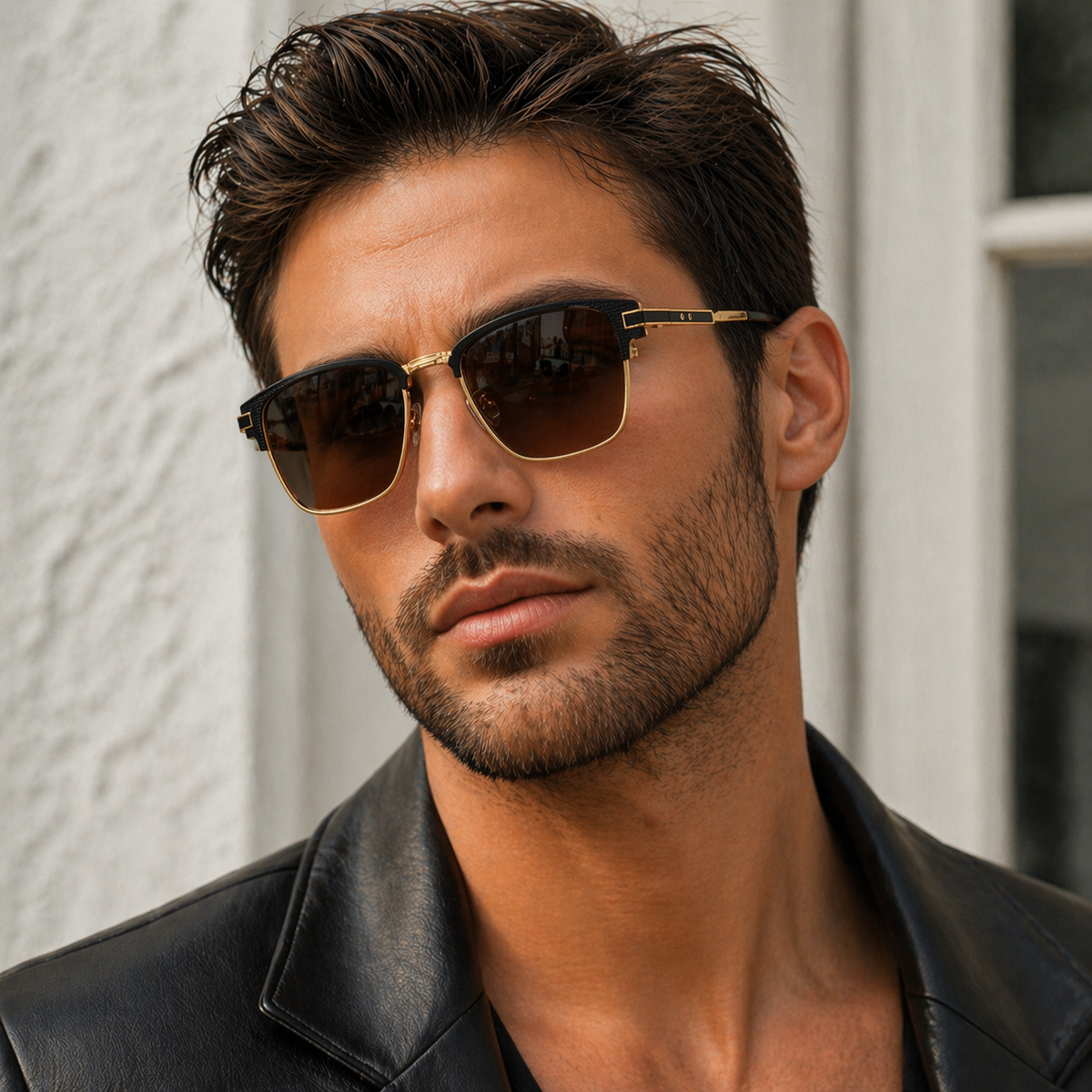 Marcus | Classic Rectangular Men's Sunglasses