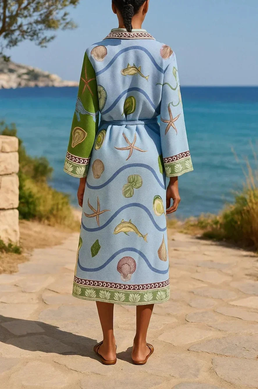 Ella | Belted Twill Shirt-Style Women Party Dress