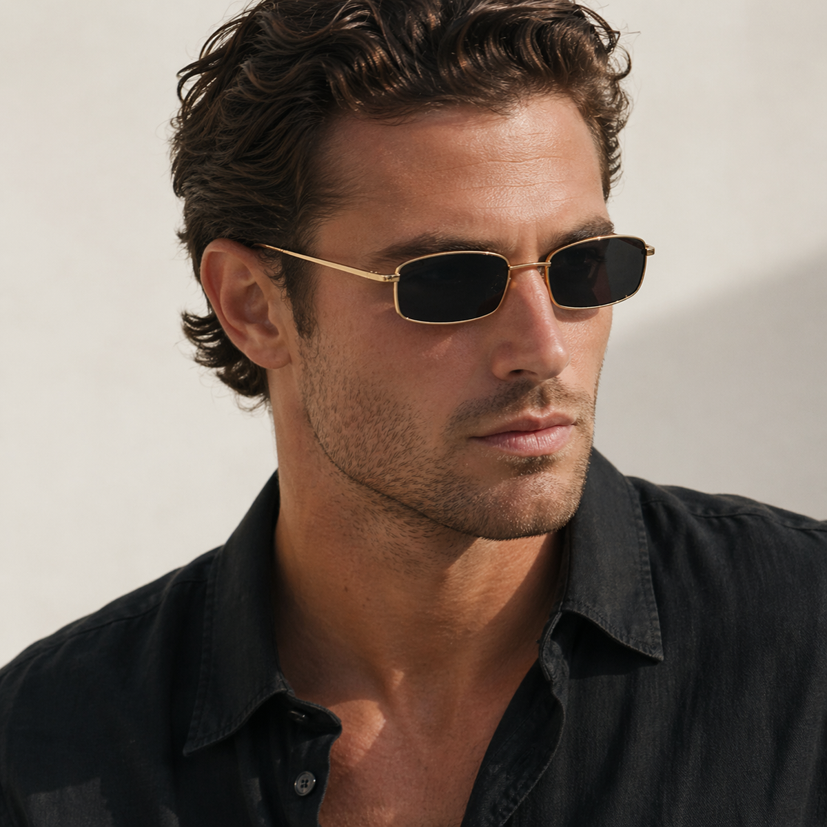 Juliette | Slim Rectangular Sunglasses