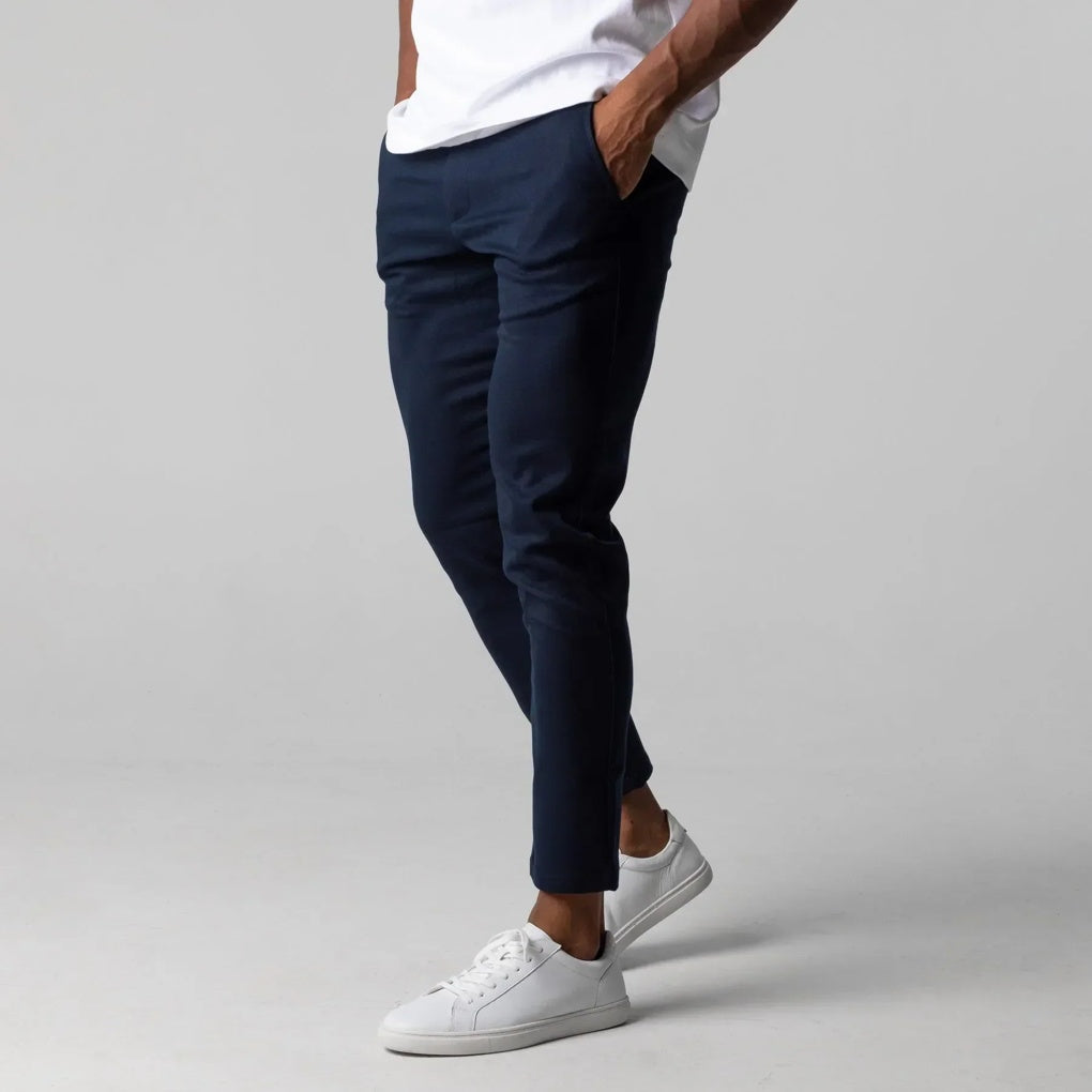 Frederick | Tapered Cotton-Blend Chino Men Trousers