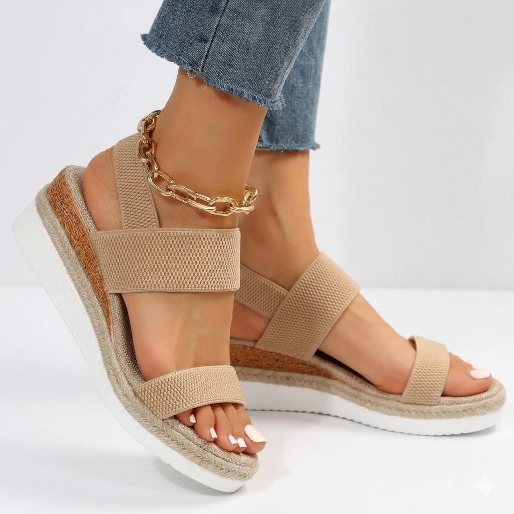 Charice | Strappy Espadrille Platform Women Summer Sandals