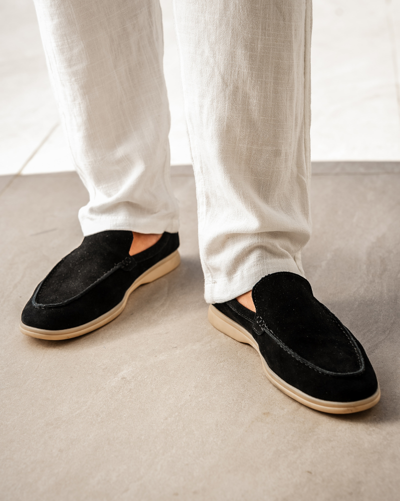 Hendrik | Lightweight Suede Slip-On Men Loafers