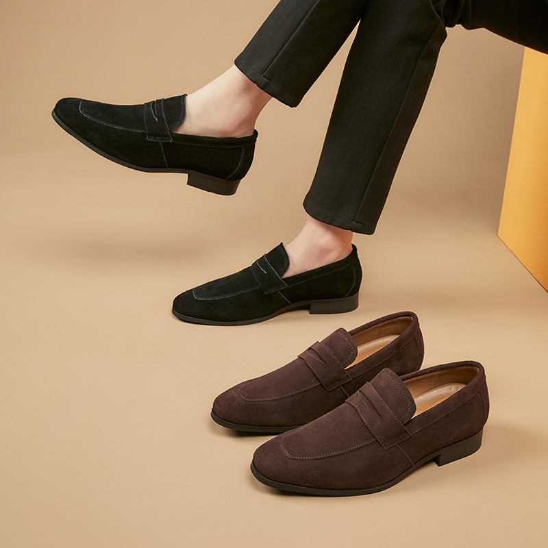 William | Suede Penny-Strap Men Loafers