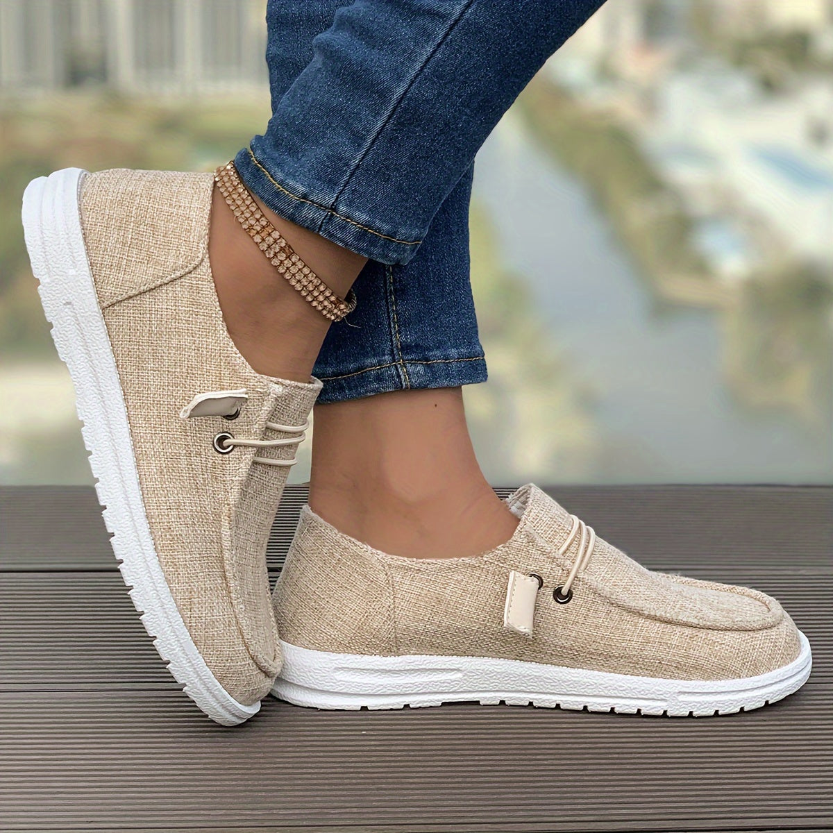 Hannah | Slip-On Knit Round-Toe Women Orthopedic Sneaker