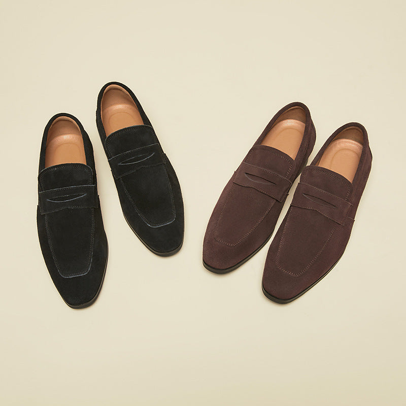 William | Suede Penny-Strap Men Loafers