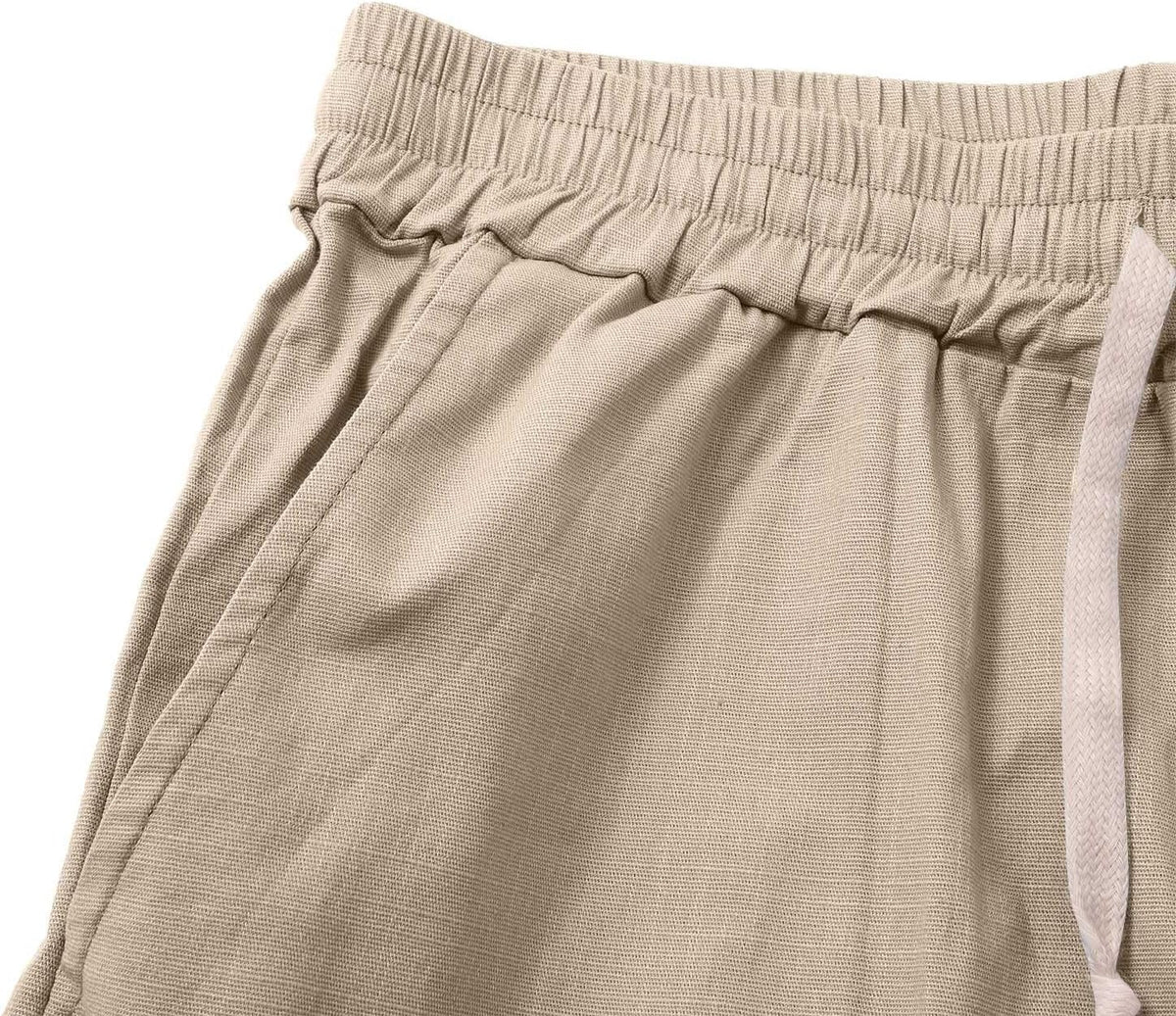 Lucas | Elastic-Waist Lightweight Men Shorts for Summer