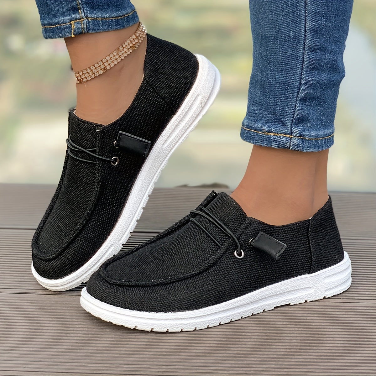 Hannah | Slip-On Knit Round-Toe Women Orthopedic Sneaker