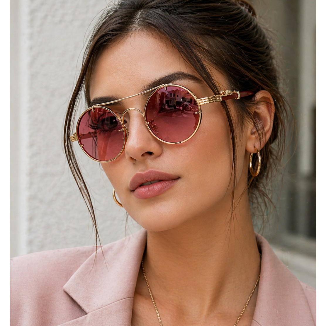 Oliver | Vintage Round-Frame Sunglasses