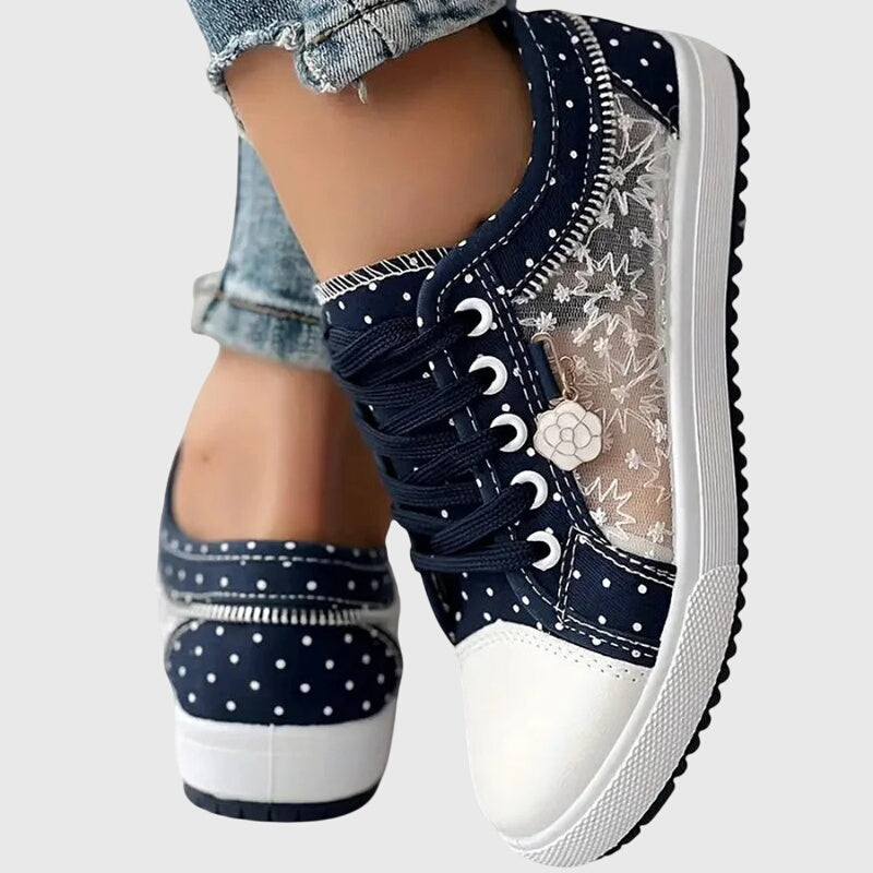 Vera | Wide-Toe Shock-Absorbing Mesh Women Orthopedic Sneaker