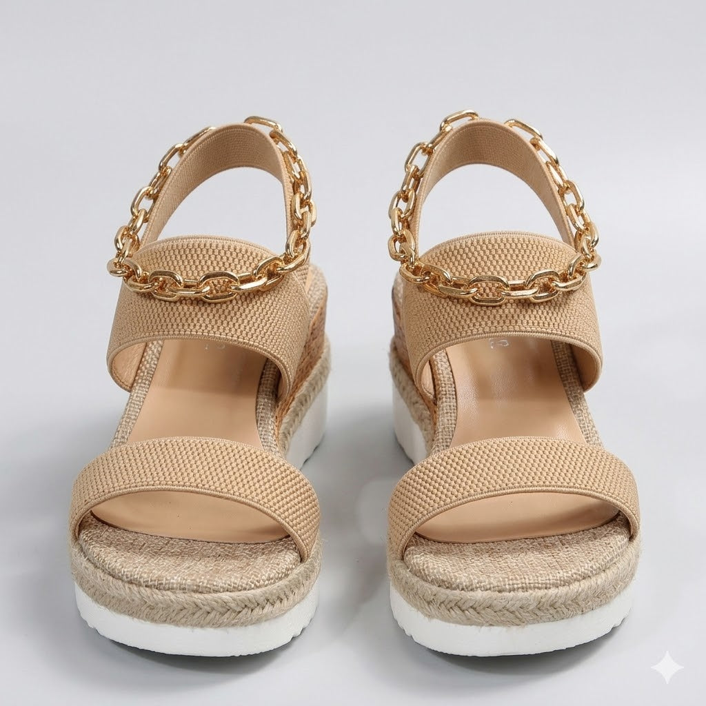 Charice | Strappy Espadrille Platform Women Summer Sandals