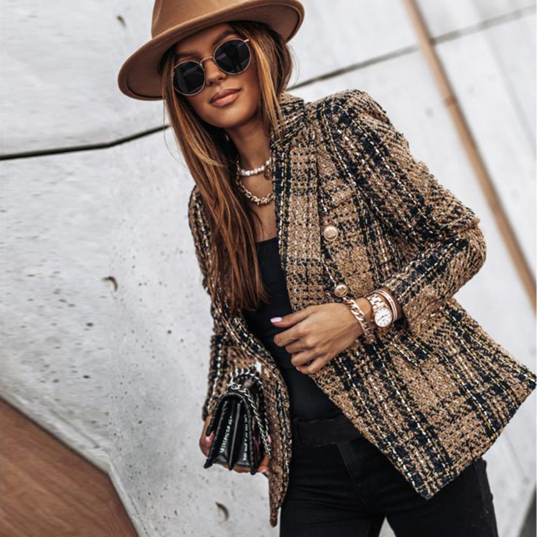Beatrice | Classic Linen Full-Sleeve Women Blazer