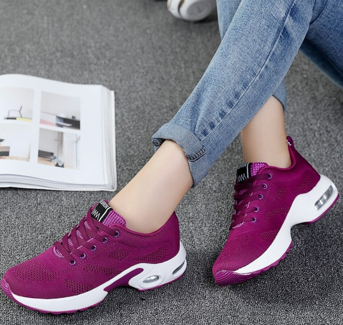 Maeve | Soft Knit Flexible-Sole Women Orthopedic Sneaker
