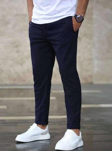Dominic | Modern-Fit Stretch Men Trousers