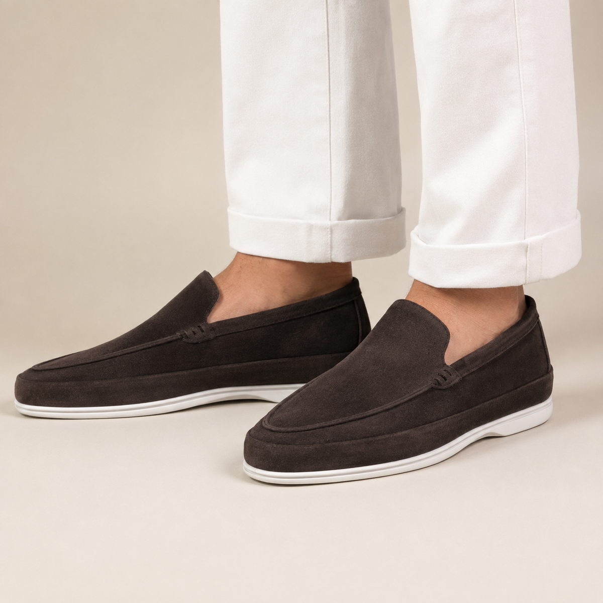 Archer | Suede-Look Slip-On Smart-Casual Men Loafers