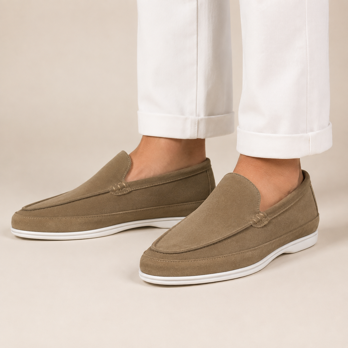 Archer | Suede-Look Slip-On Smart-Casual Men Loafers