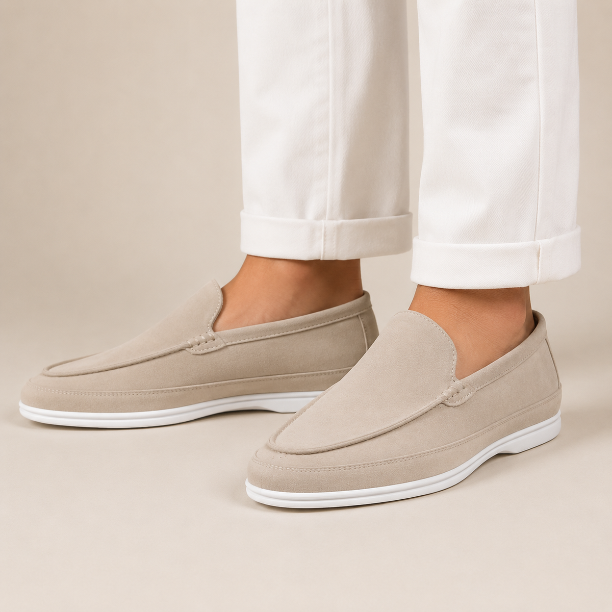 Archer | Suede-Look Slip-On Smart-Casual Men Loafers
