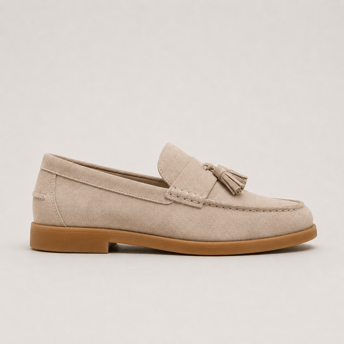 Hugo | Suede-Look Tassel Moccasin Men Loafers for Summer