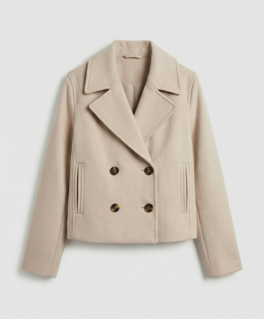 Sienna | Cropped Double-Breasted Women Blazer