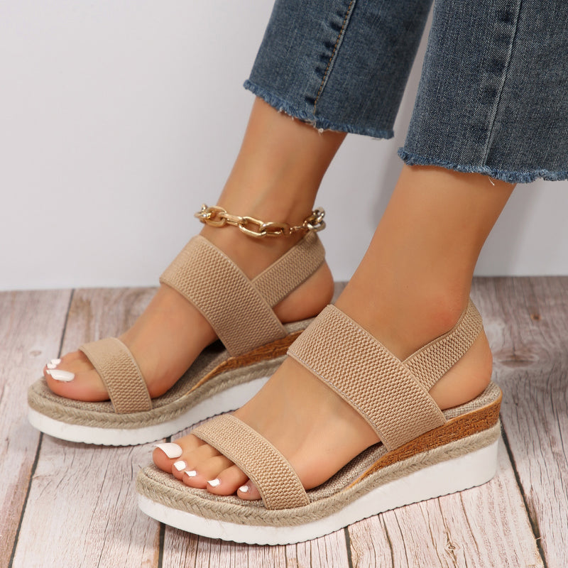 Charice | Strappy Espadrille Platform Women Summer Sandals