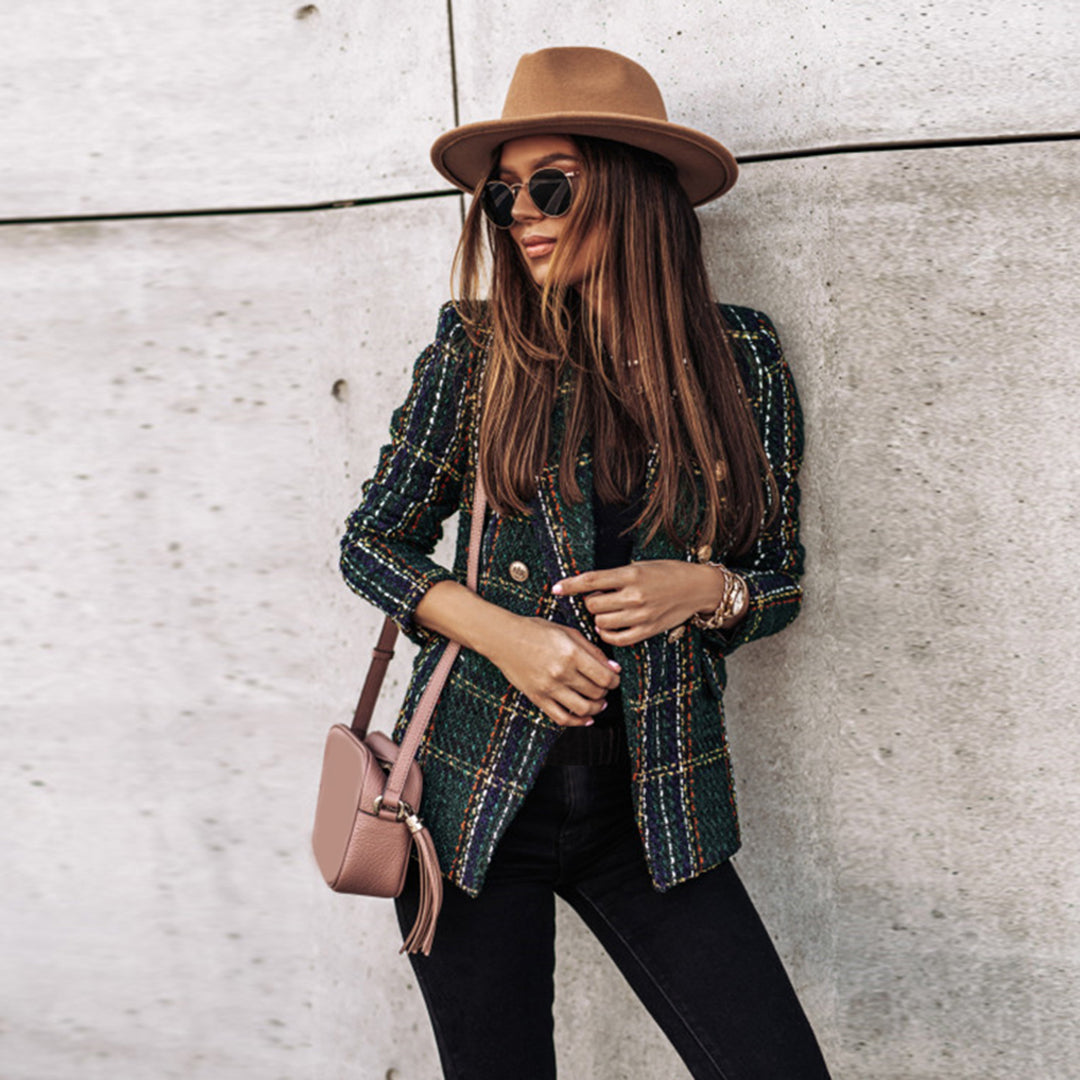 Beatrice | Classic Linen Full-Sleeve Women Blazer