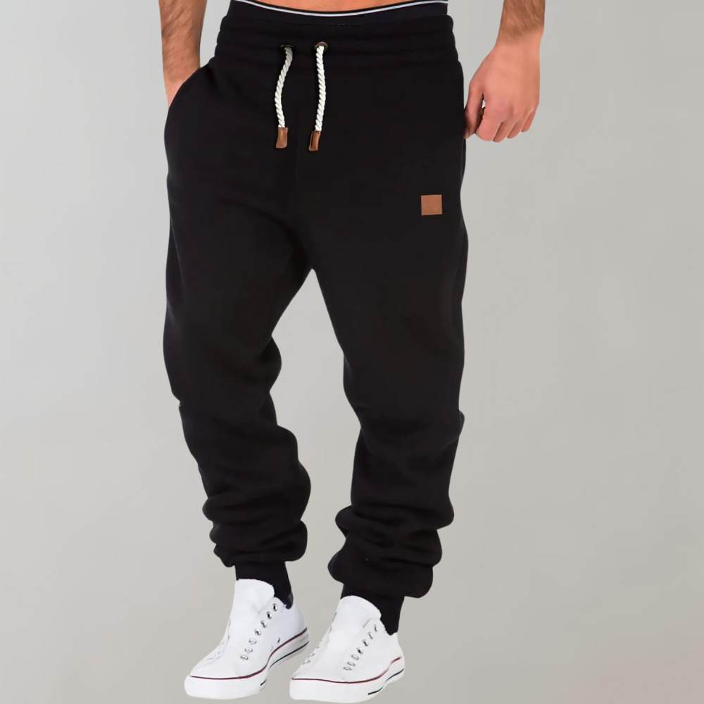 Daniel | Elastic-Waist Tapered Men's Joggers