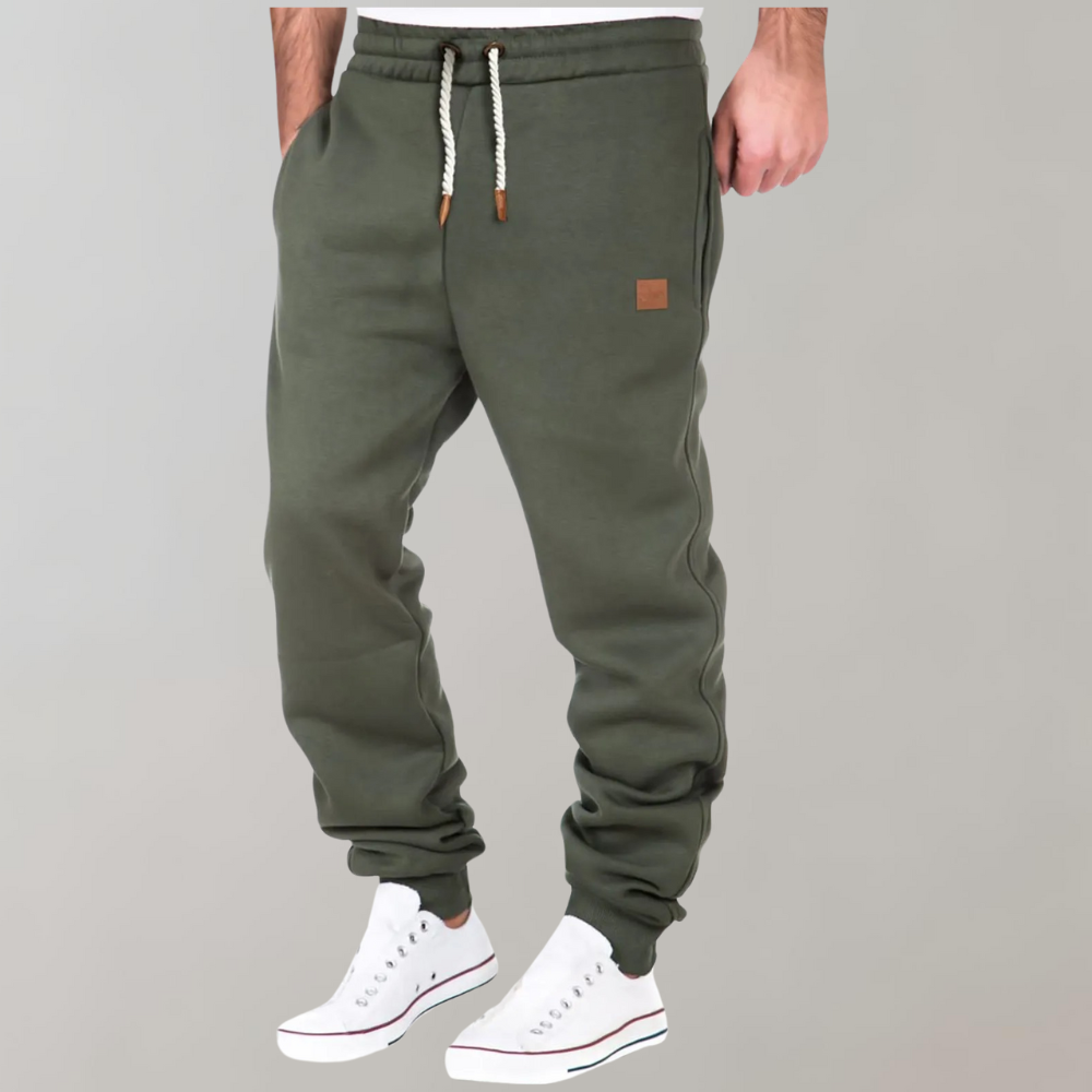 Daniel | Elastic-Waist Tapered Men's Joggers