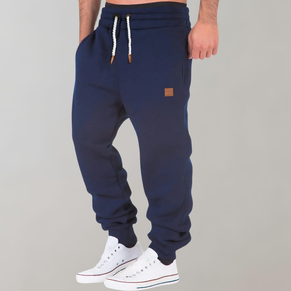 Daniel | Elastic-Waist Tapered Men's Joggers