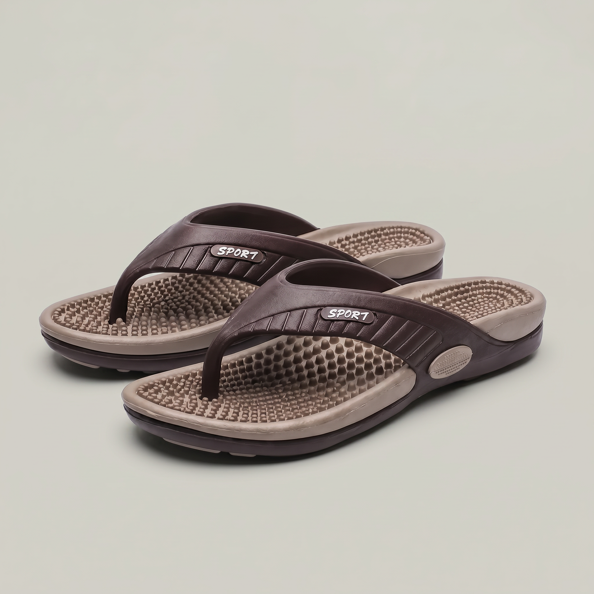 Kieran | Textured Footbed Flip-Flop Men Sandals