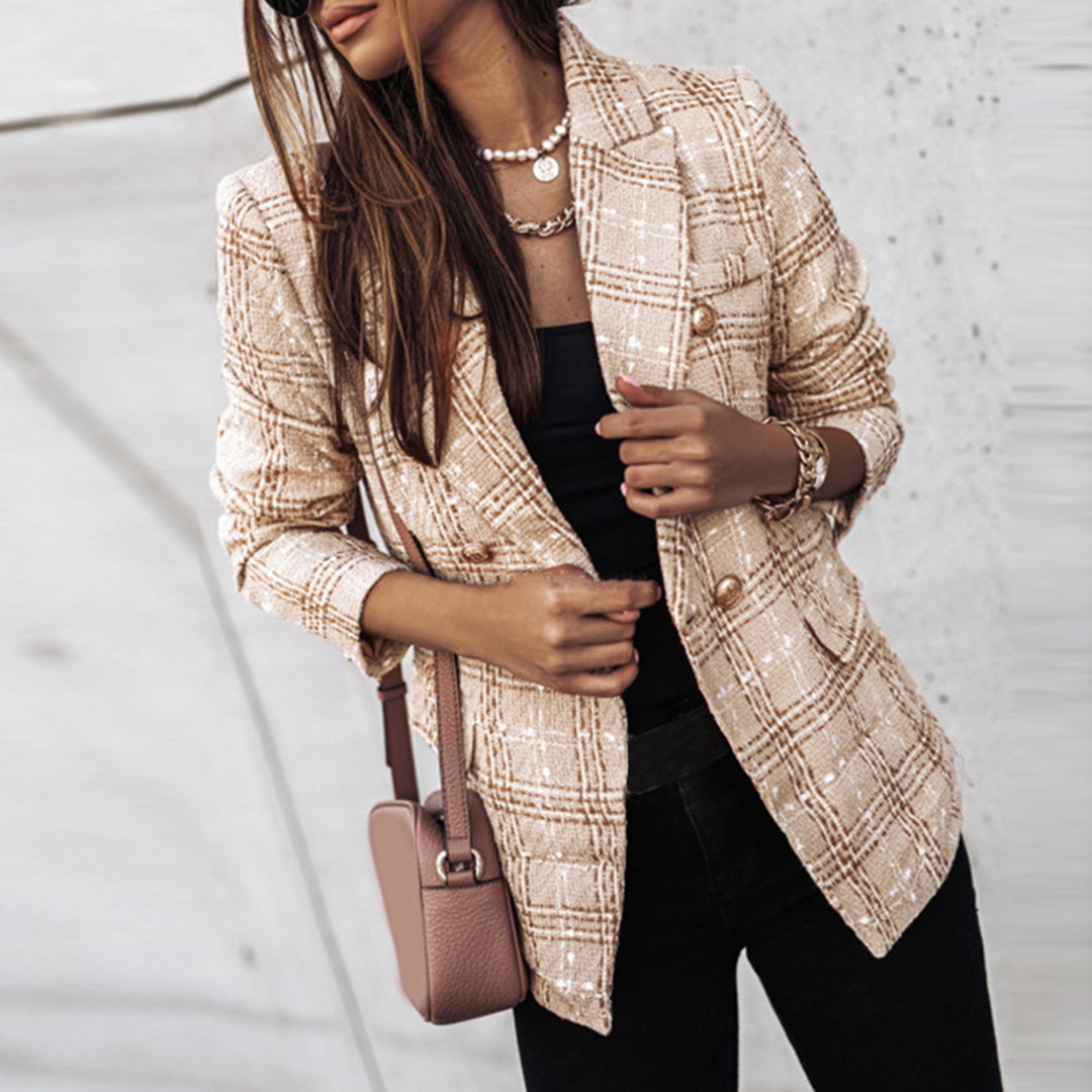 Beatrice | Classic Linen Full-Sleeve Women Blazer