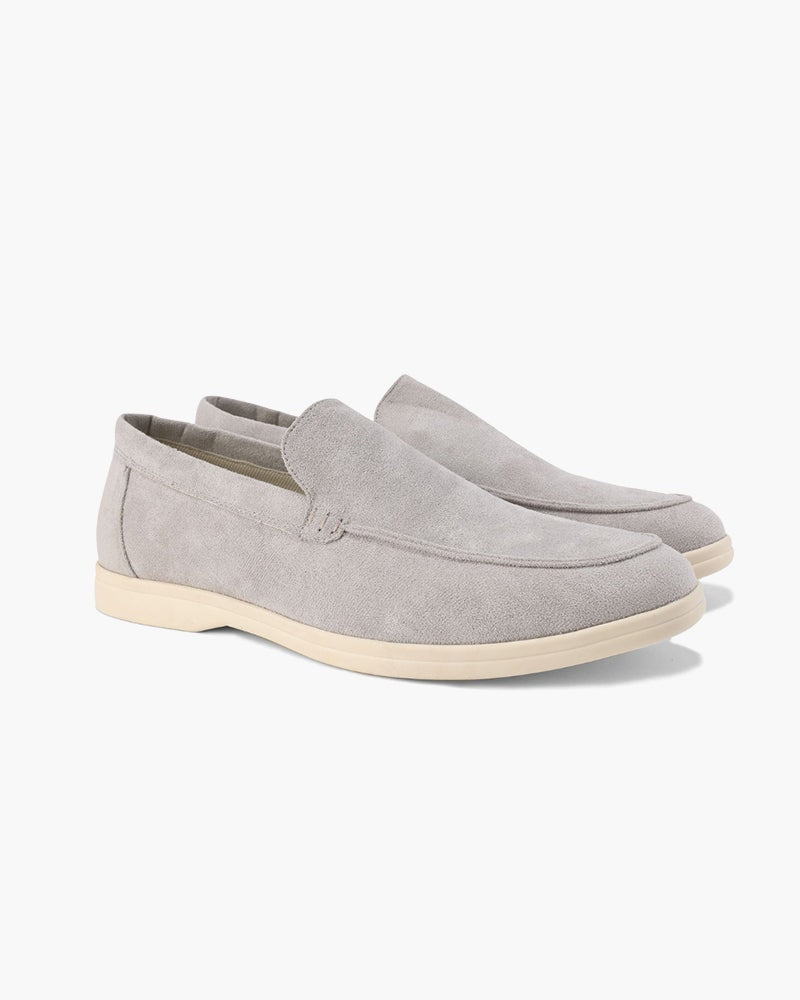 Spencer | Suede Moc-Toe Cream-Sole Men Loafers for Summer