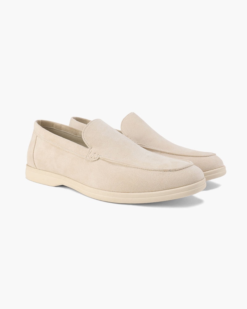 Spencer | Suede Moc-Toe Cream-Sole Men Loafers for Summer