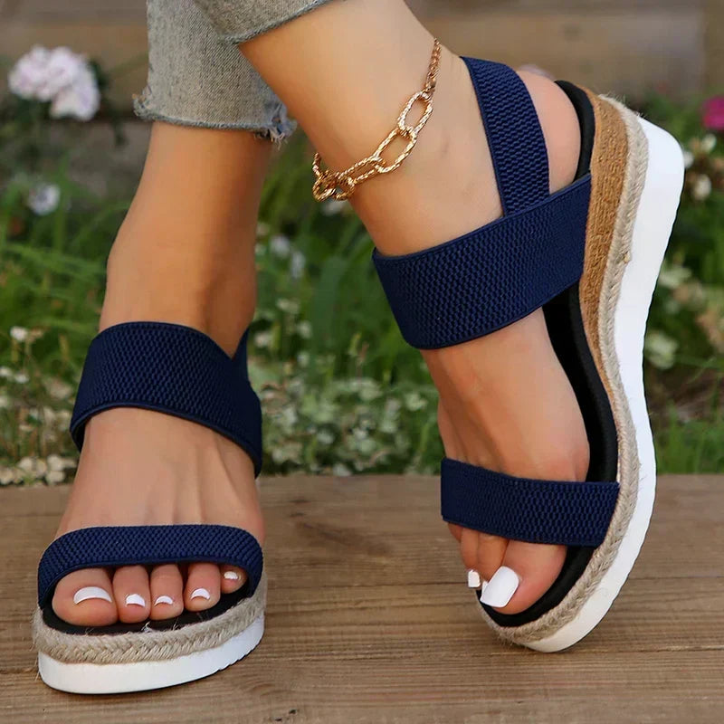 Charice | Strappy Espadrille Platform Women Summer Sandals