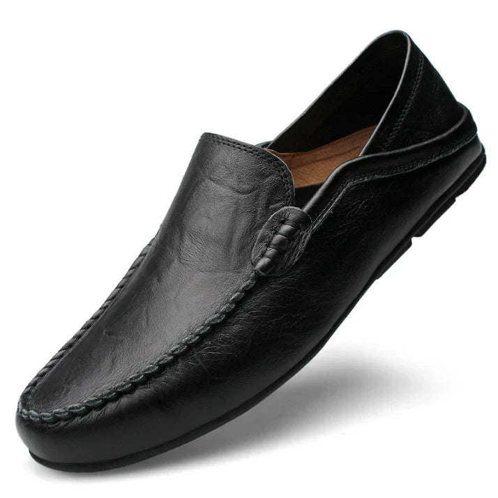 Marcus | Soft Leather Slip-On Men Loafers