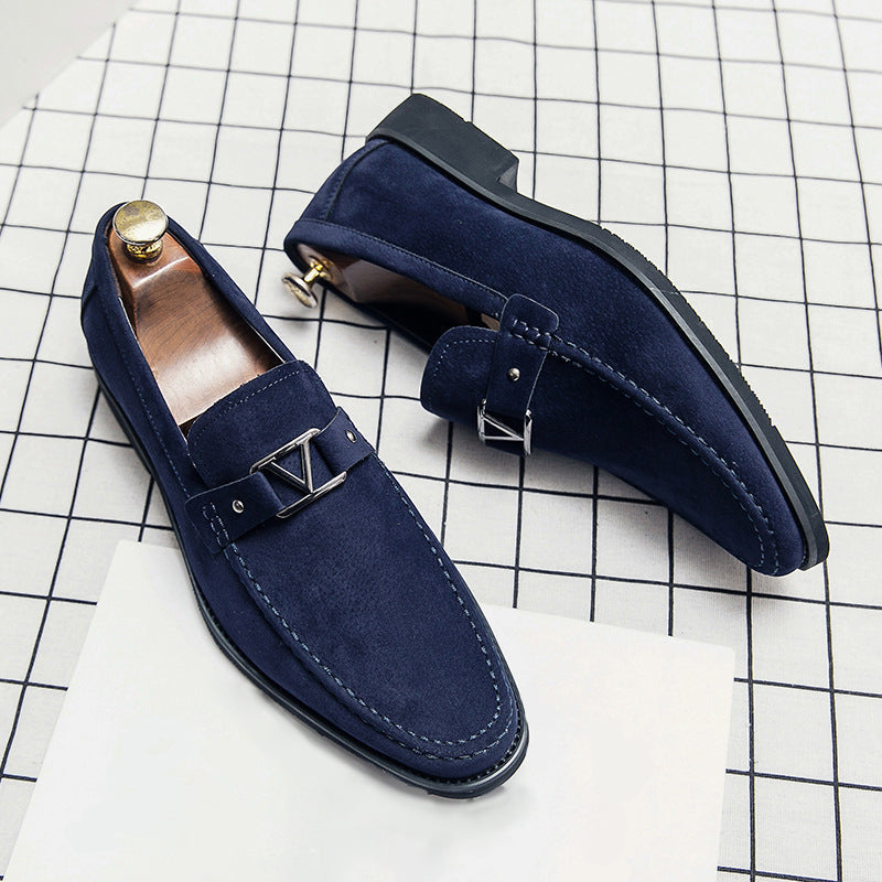 Alexander | Suede Buckle Formal Men Loafers