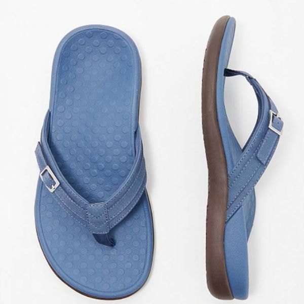 Everly | Buckle-Strap Contoured Thong Women Sandals for Summer