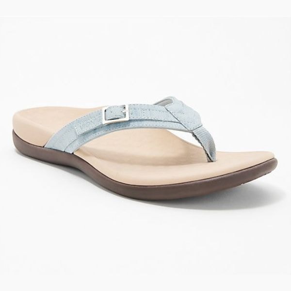 Everly | Buckle-Strap Contoured Thong Women Sandals for Summer