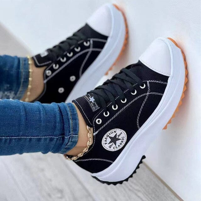 Daisy | Platform Lace-Up Women Orthopedic Sneaker