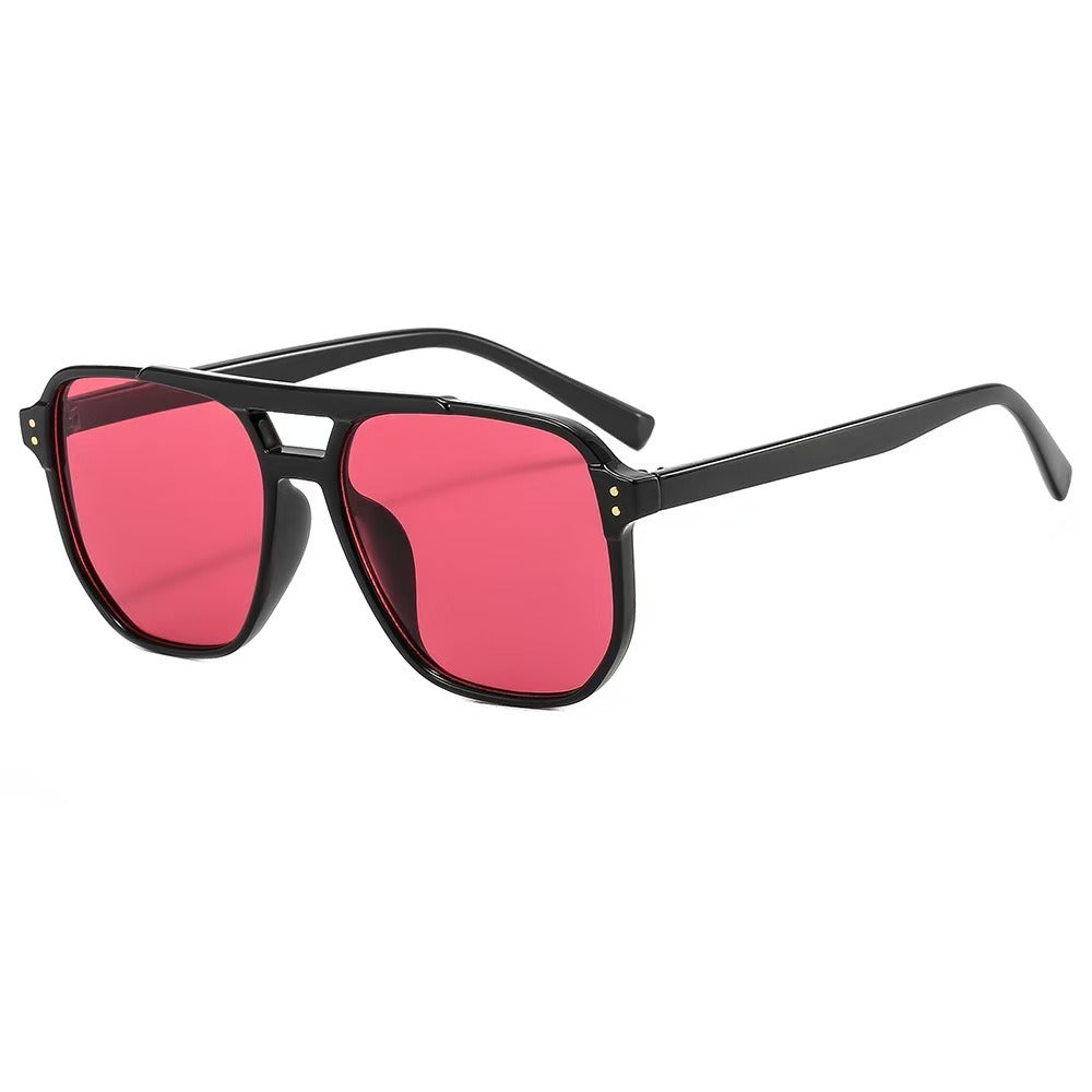 Sienna | Tortoiseshell Rectangular Gradient Sunglasses